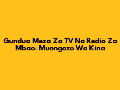 Gundua Meza Za TV Na Redio Za Mbao: Muongozo Wa Kina