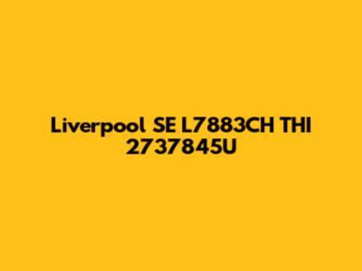 Liverpool SE L7883CH THI 2737845U